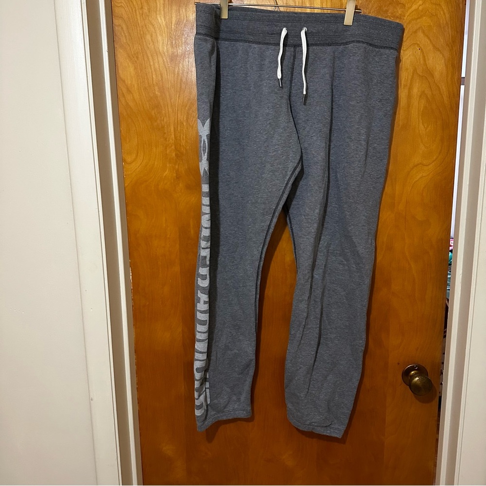 Under Armour Gray Joggers with Logo
